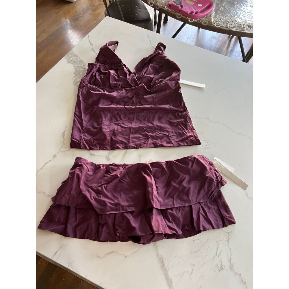 Perry Ellis Bathing woman Suit new size large‎